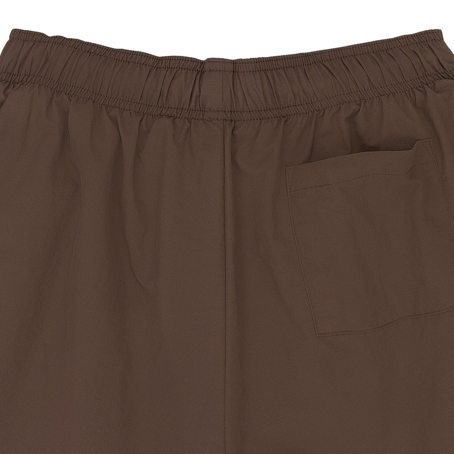 BROWN OG WEB DOUBLE LAYER SHORTS