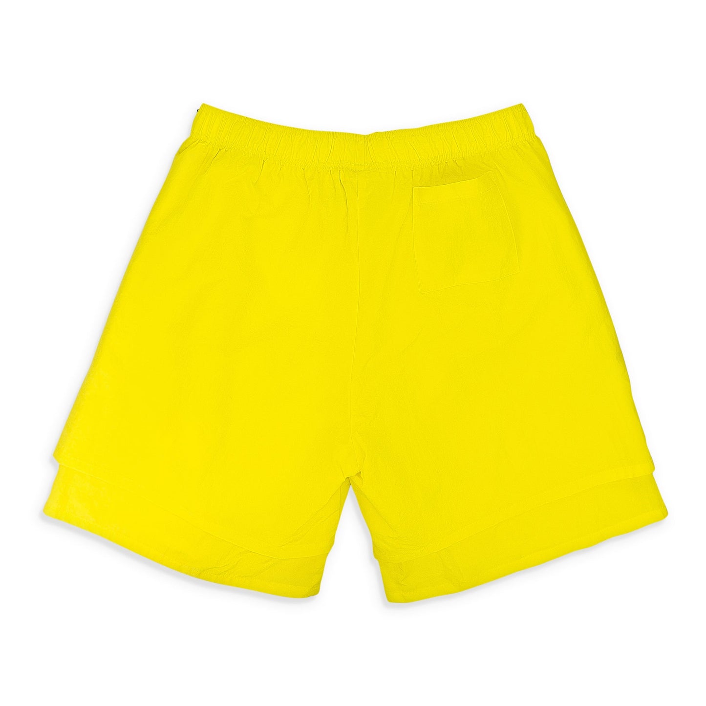 YELLOW OG DOUBLE LAYER SWEATSHORT