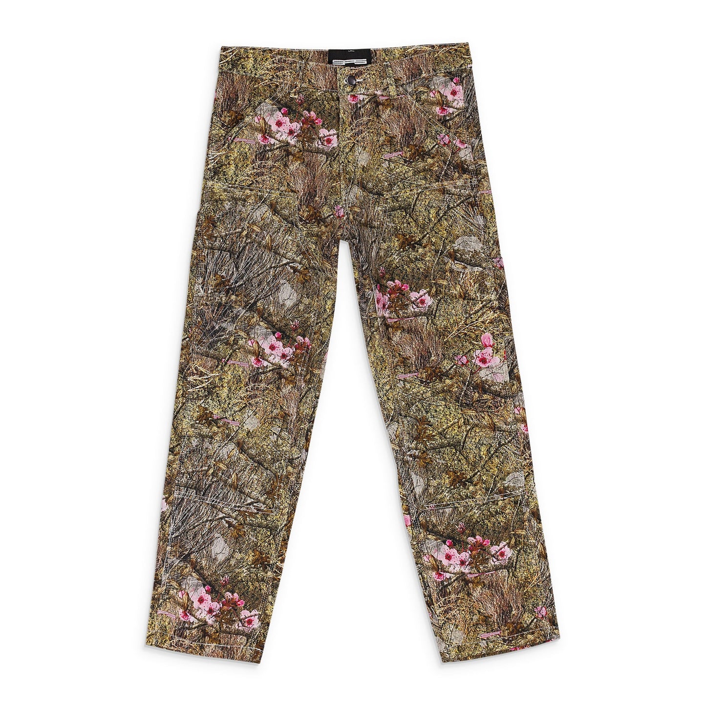 CAMO REAL TREE WORK STRAIGHT-FIT JEANS