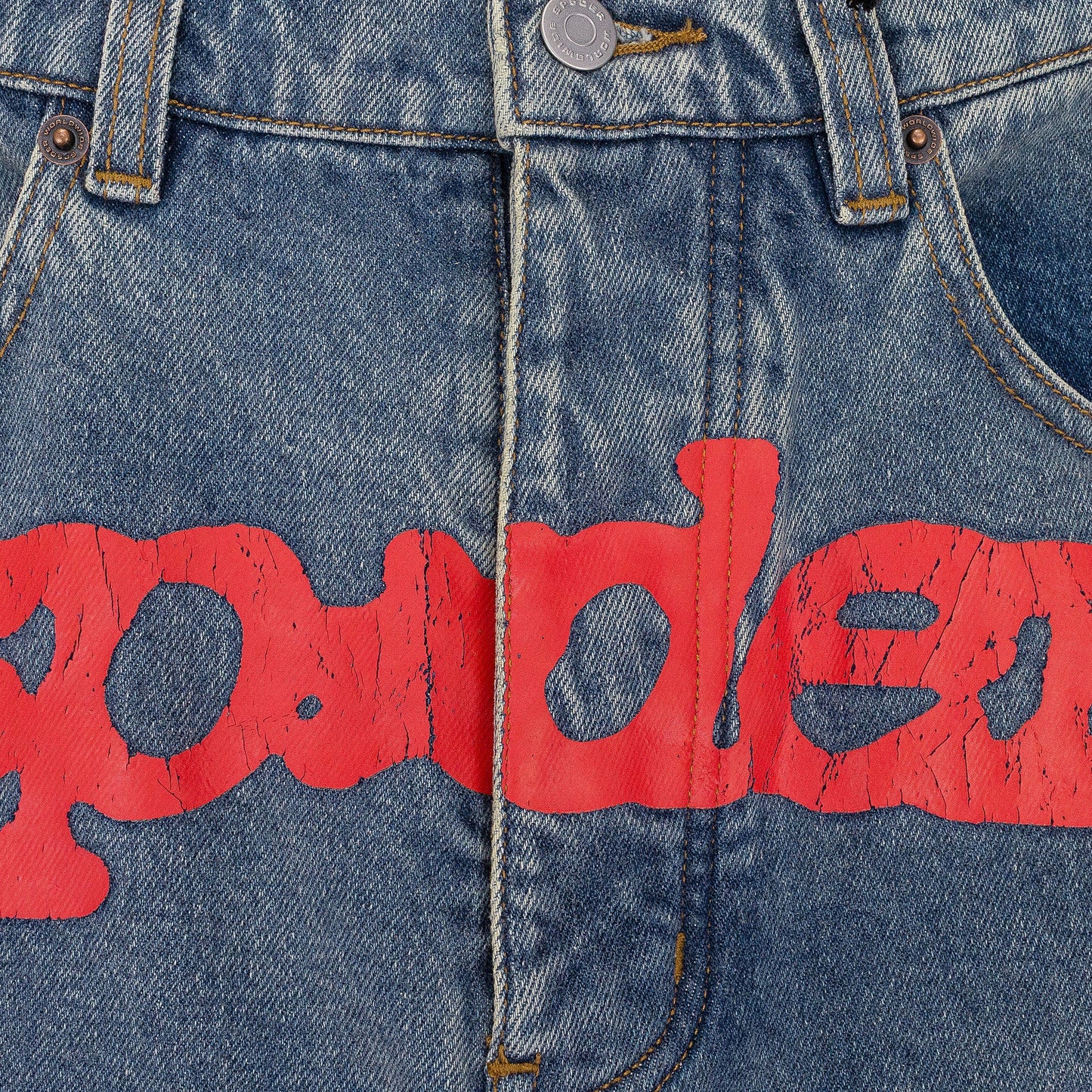 BLUE V3 STRAIGHT-FIT JEANS