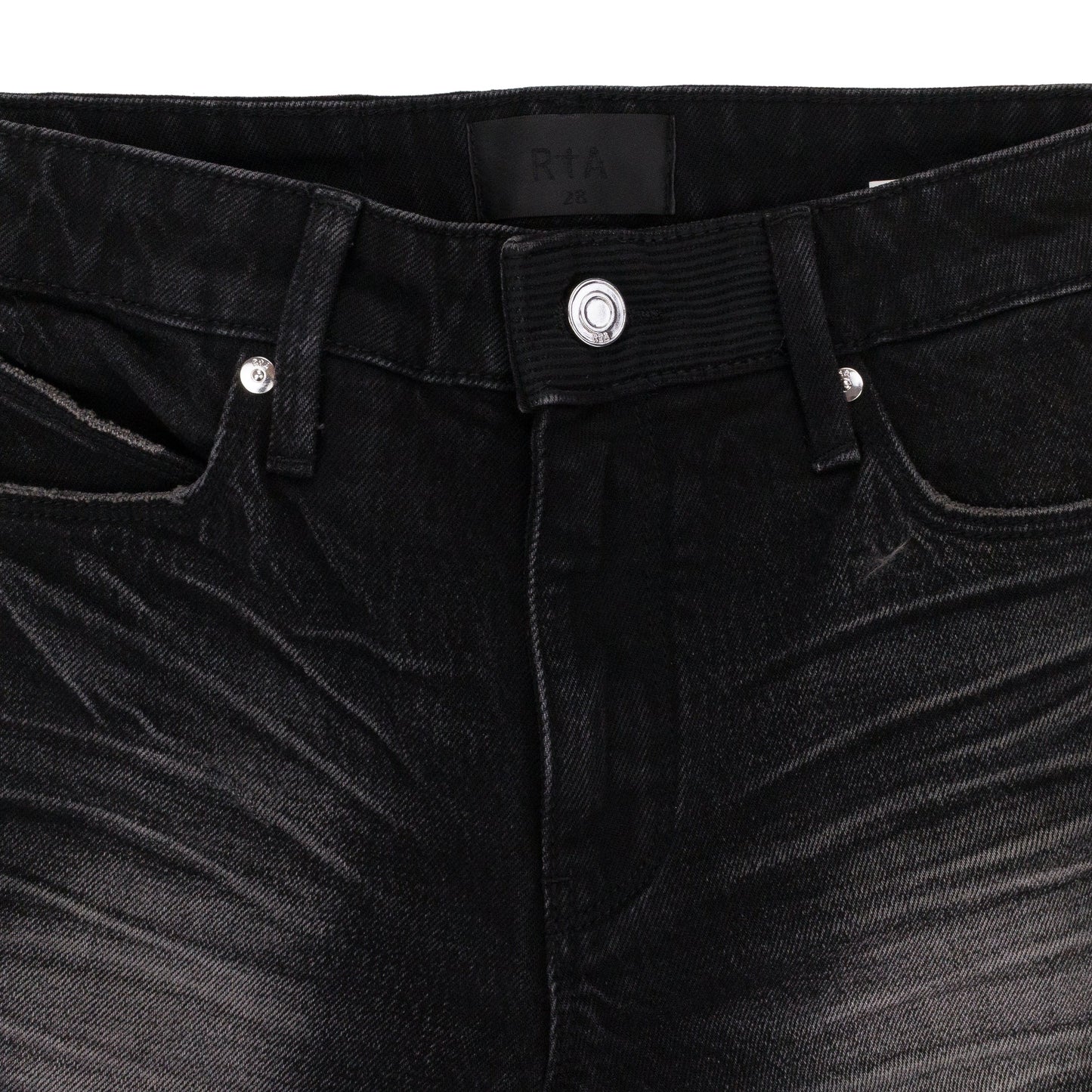 BLACK VINTAGE SKINNY JEANS