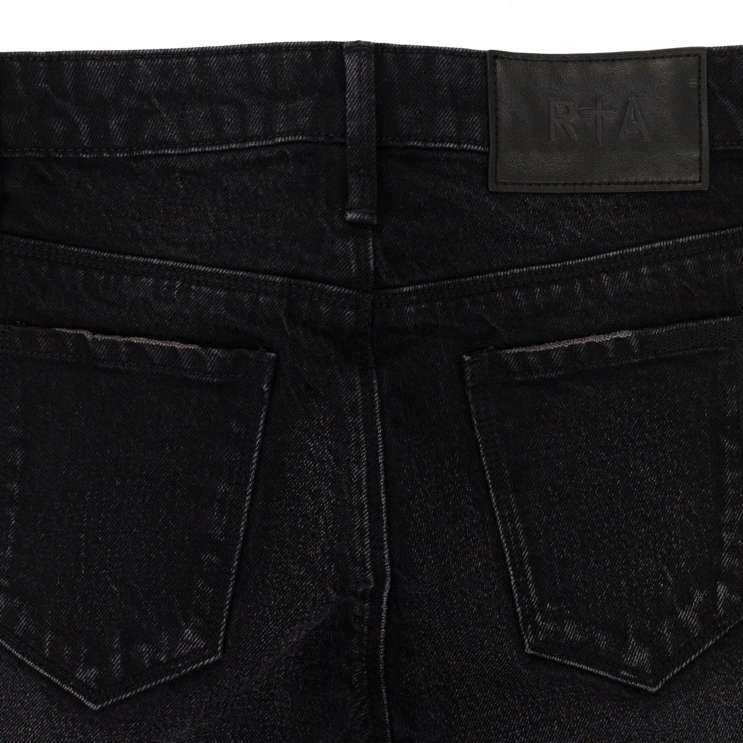 BLACK VINTAGE SKINNY JEANS