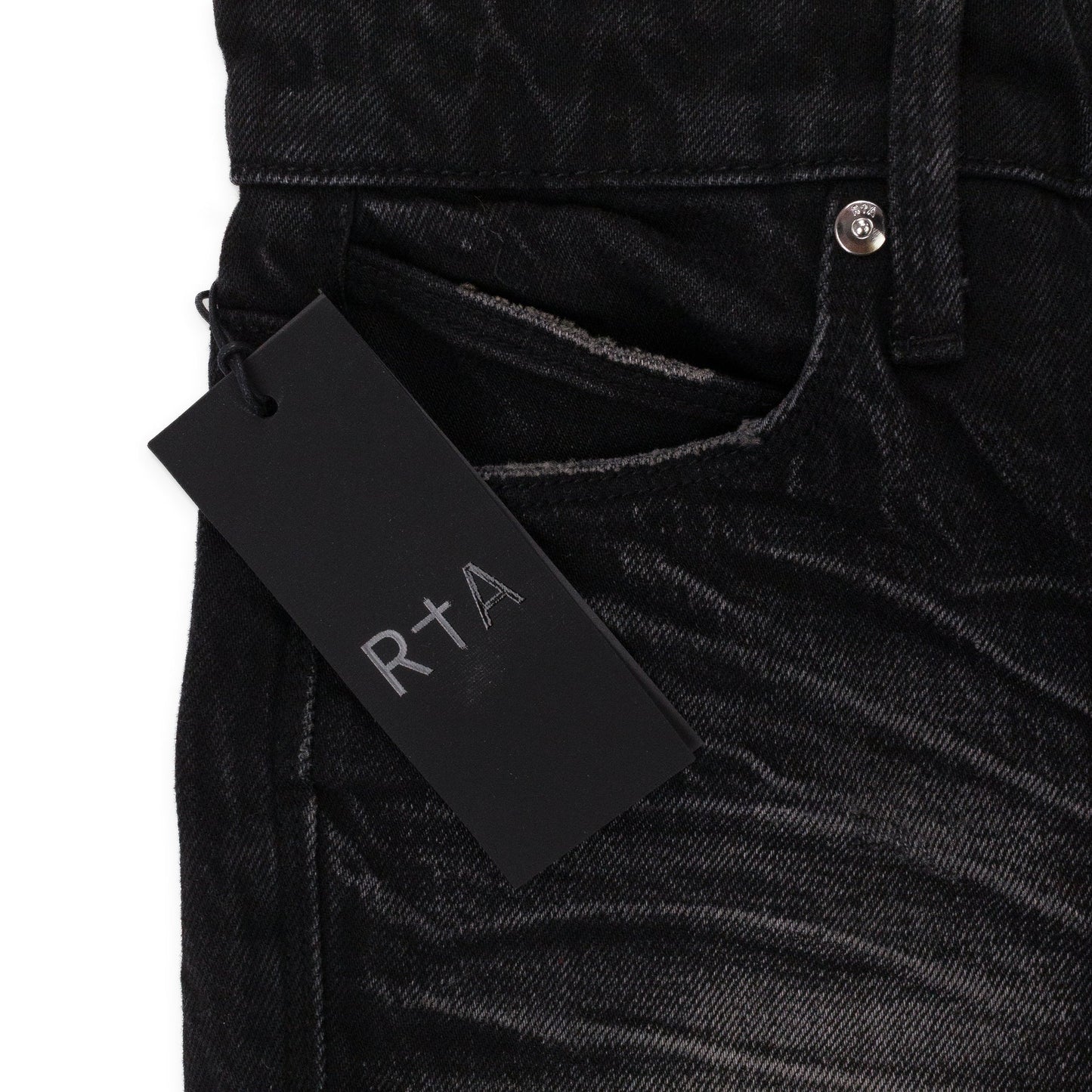 BLACK VINTAGE SKINNY JEANS