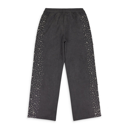 GREY CASHEW BLOSSOM PEARL SWEATPANTS