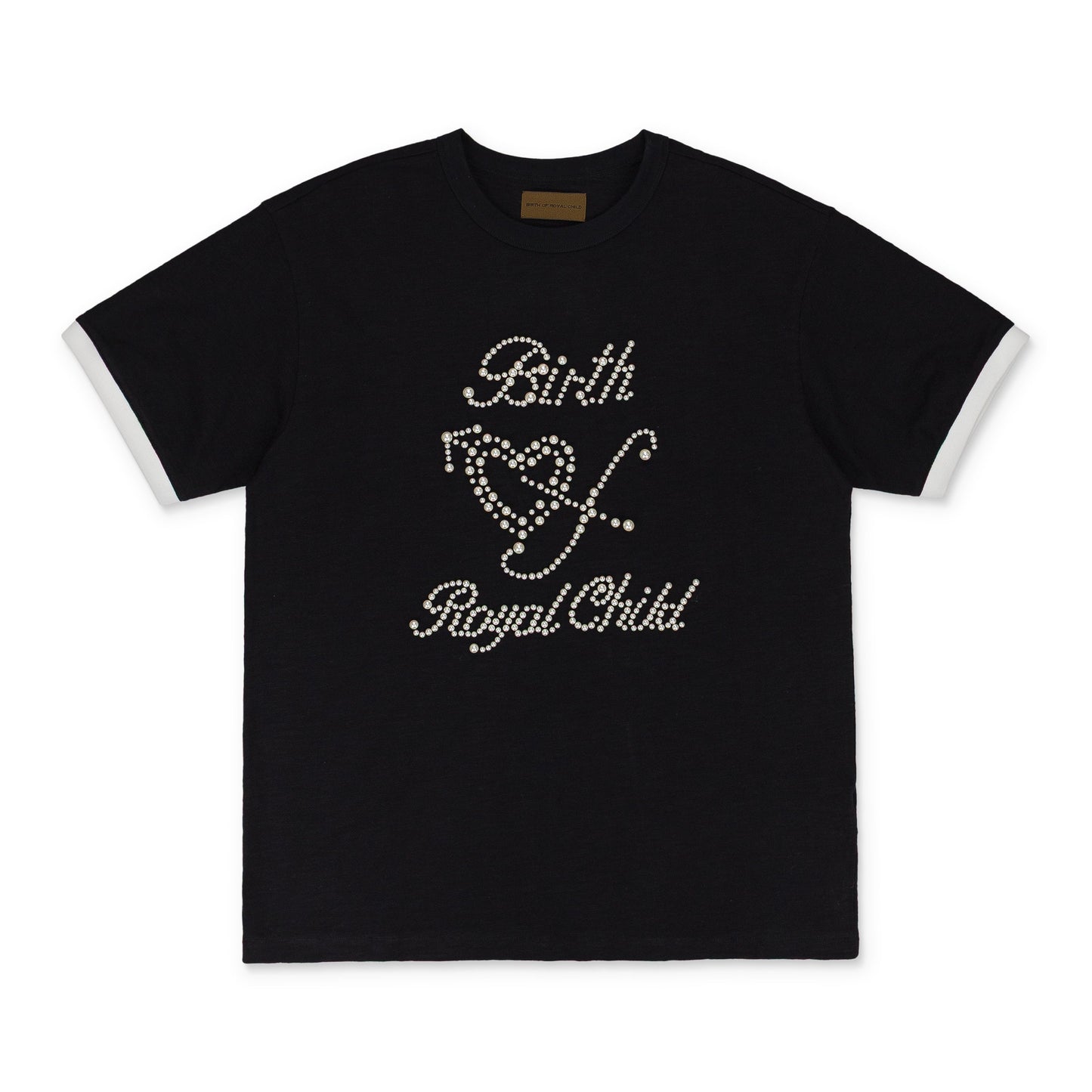 BLACK PEARL PATCHWORK SHORT SLEEVE