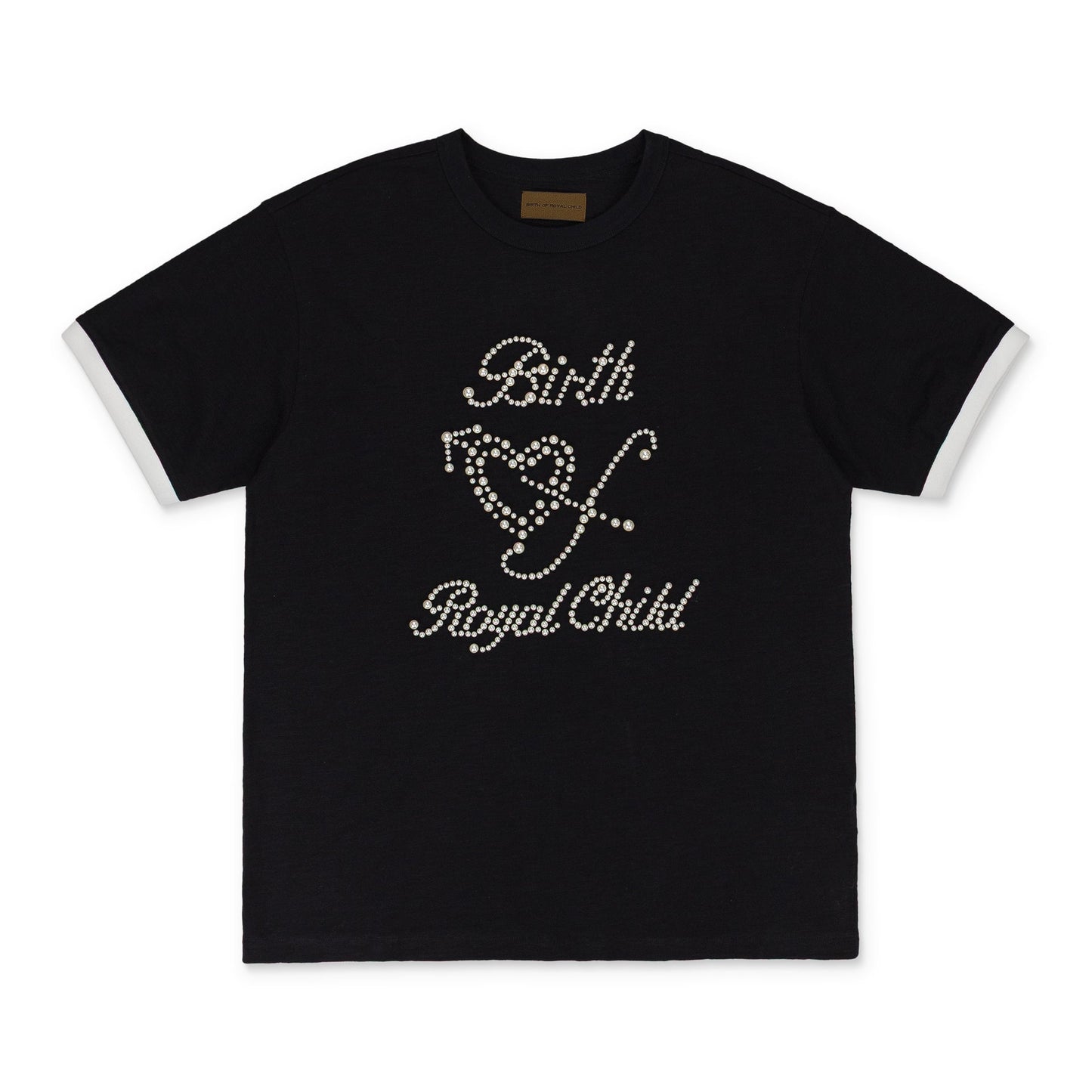 BLACK PEARL PATCHWORK SHORT SLEEVE