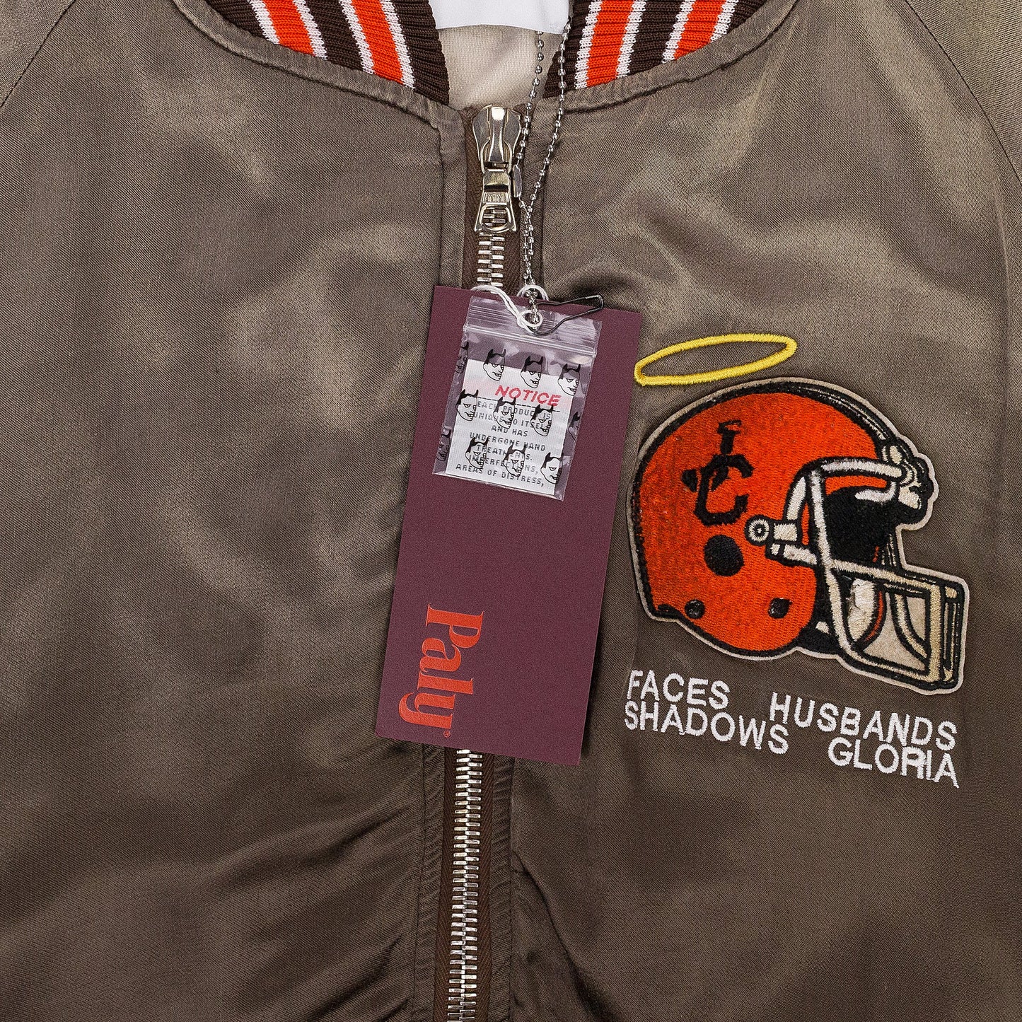 BROWN CASSAVETTES BOMBER JACKET