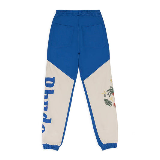 BLUE/CREAM FLIGHT SWEATPANTS