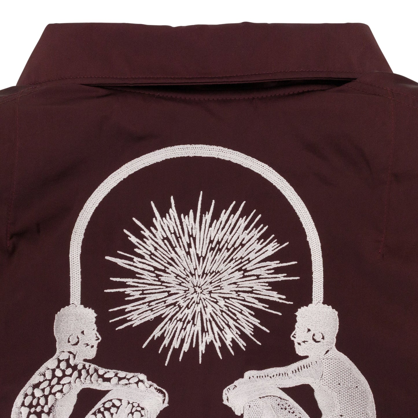 MAROON SIGNAL BOMBER