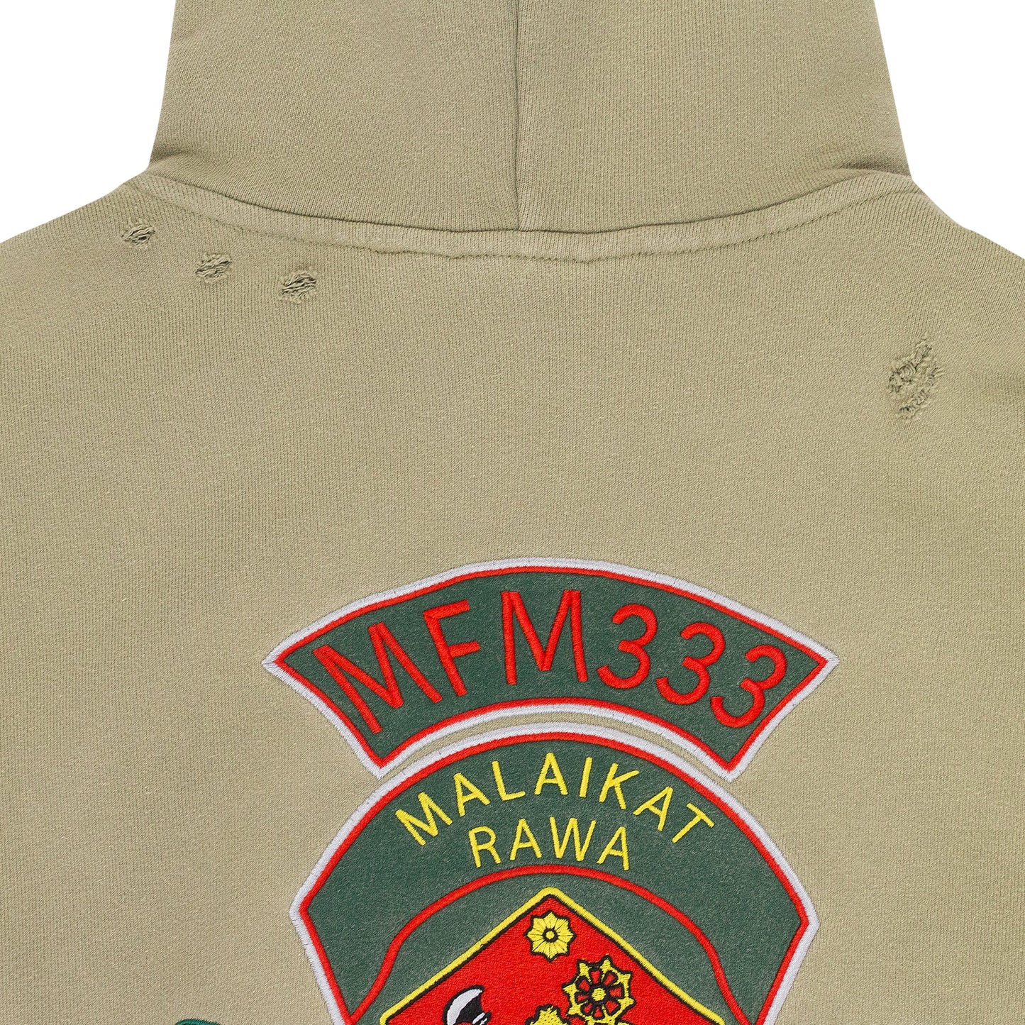 MURD333R.FM GREEN GENERAL ISSUE: SPECIAL OPS HOODIE