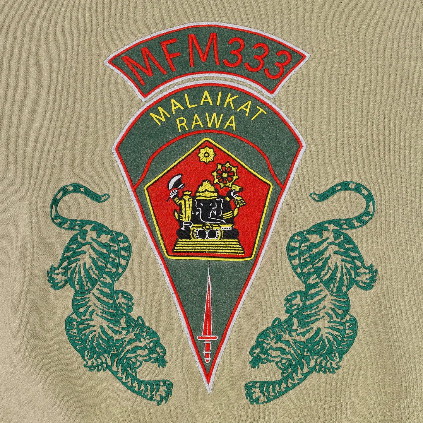 MURD333R.FM GREEN GENERAL ISSUE: SPECIAL OPS HOODIE