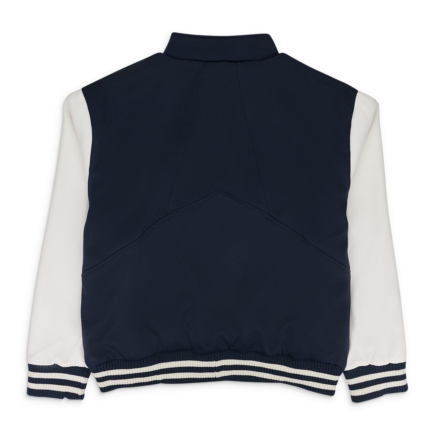 NAVY/WHITE VARSITY PULLOVER SWEATER