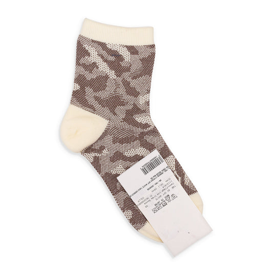 OFF WHITE CAMOUFLAGE LOW CREW SOCKS