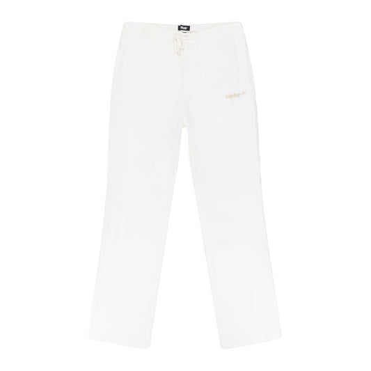 WHITE LINEN CHINOS