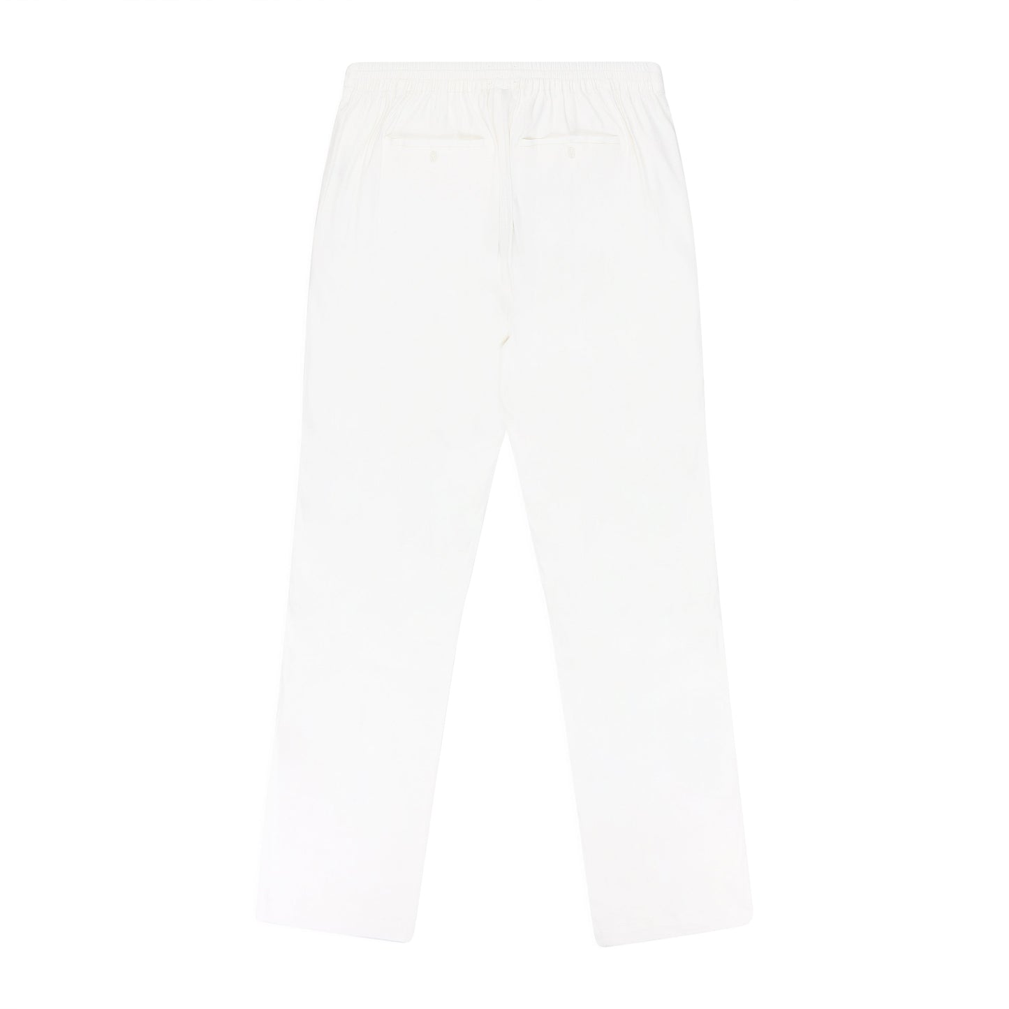 WHITE LINEN CHINOS