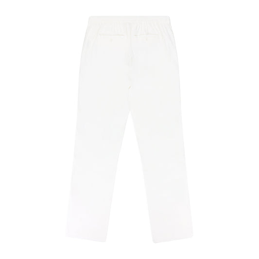 WHITE LINEN CHINOS