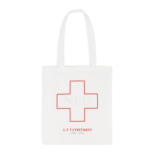 WHITE END NEU TOTE BAG
