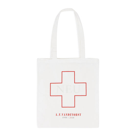 WHITE END NEU TOTE BAG
