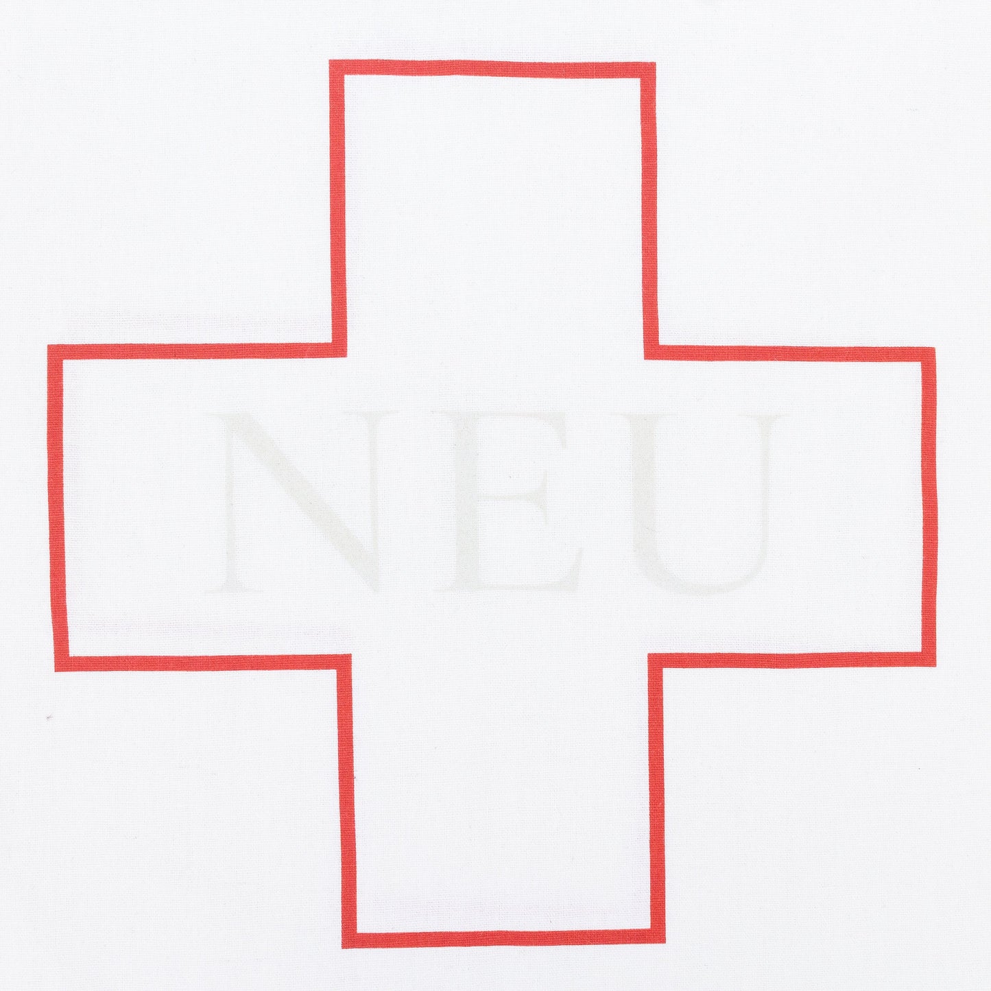 WHITE END NEU TOTE BAG