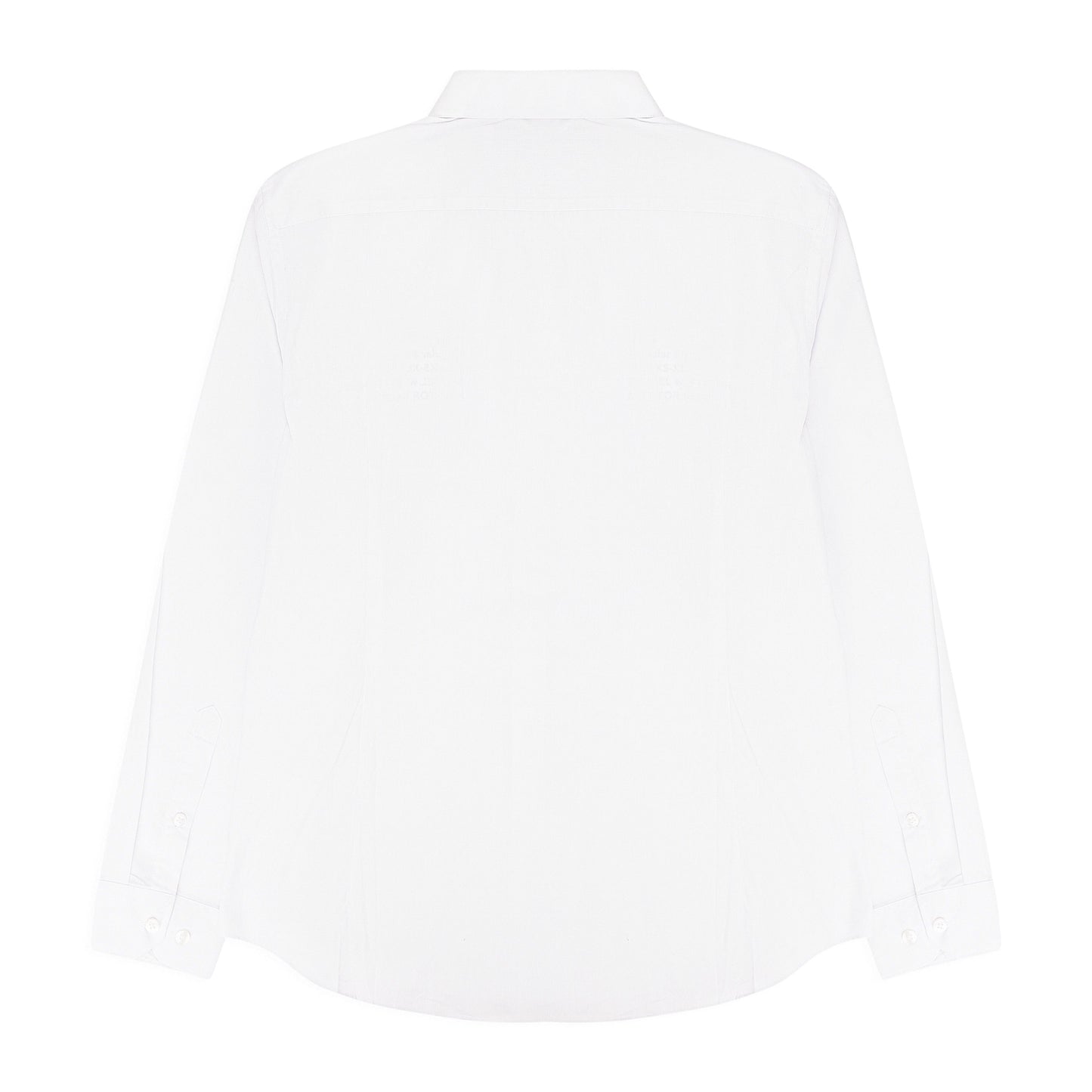 WHITE NOT FOR SALE BUTTON-DOWN SHIRT
