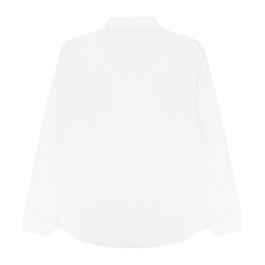 WHITE NOT FOR SALE BUTTON-DOWN SHIRT
