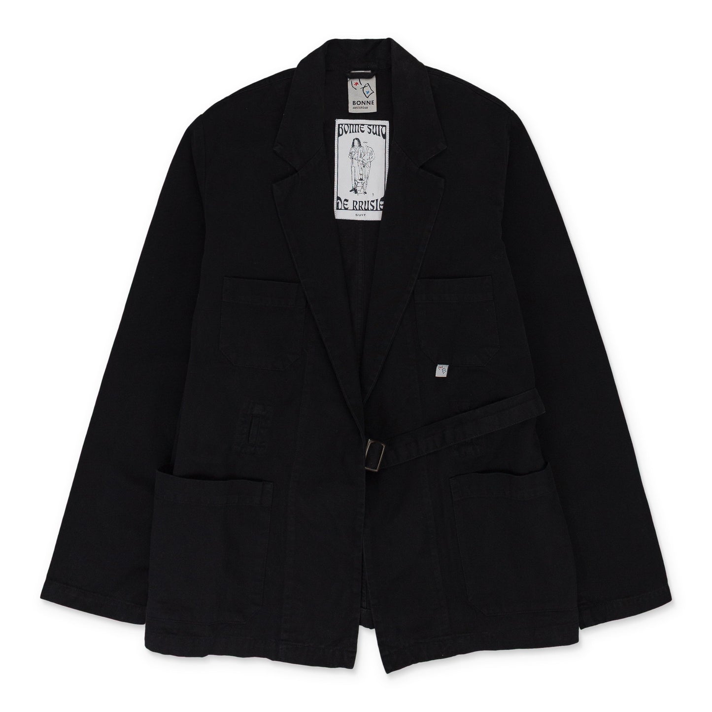BLACK DE RRUSIE SUIT