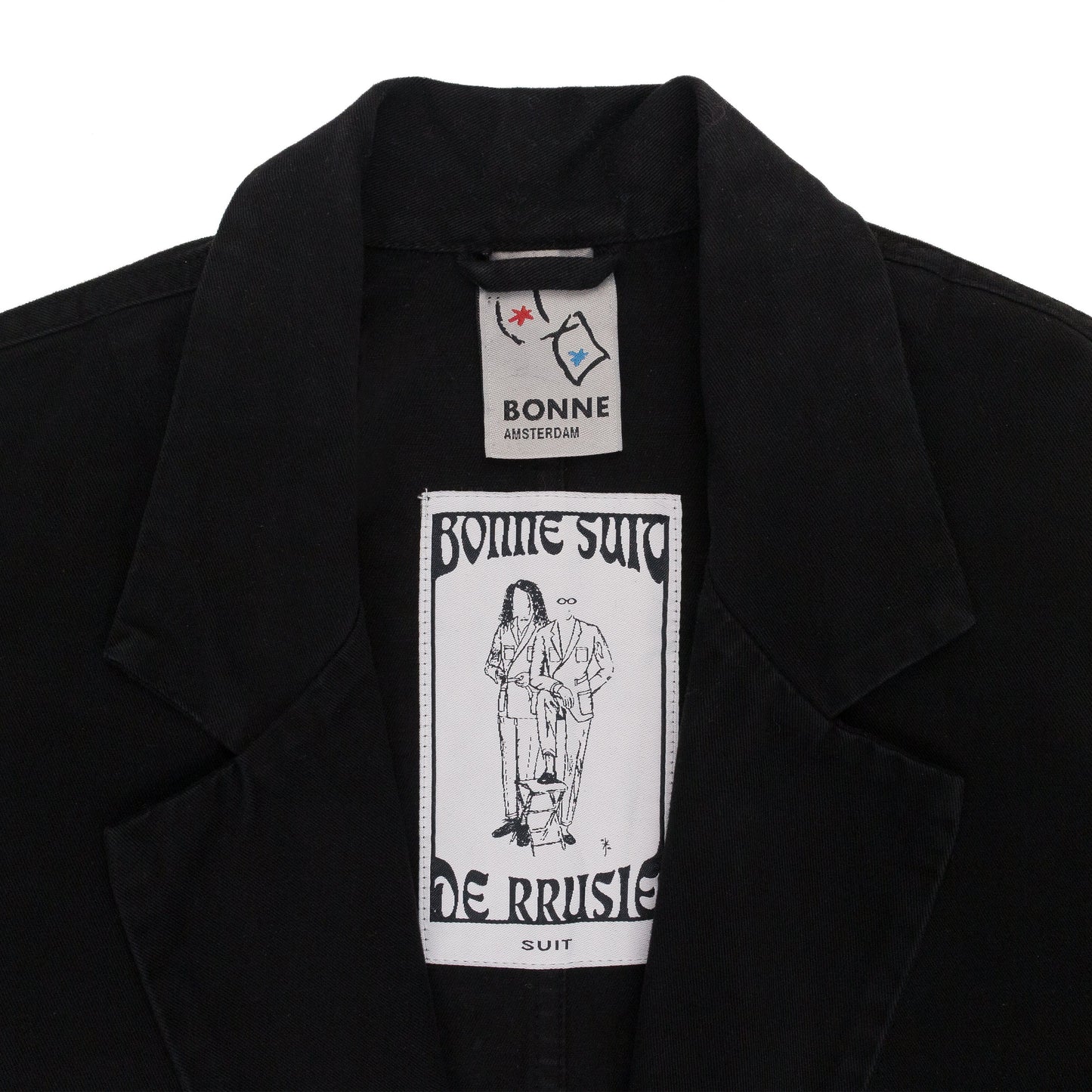 BLACK DE RRUSIE SUIT