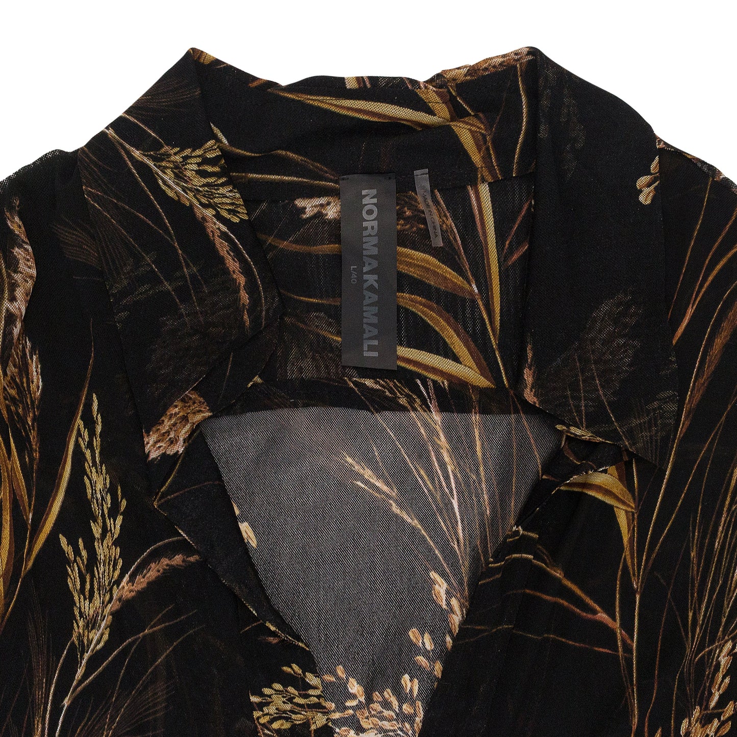 BEIGE WHEAT BARLEY NK FLARED SHIRT DAY DRESS