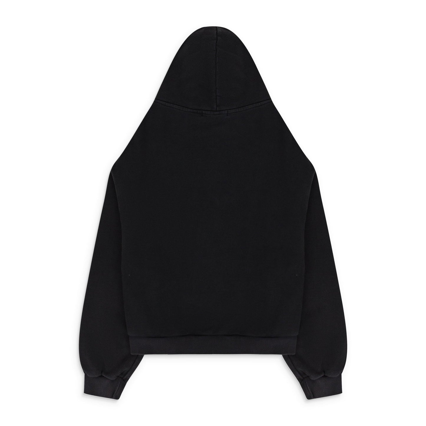 BLACK BEWARE OF GOD ZIP HOODIE