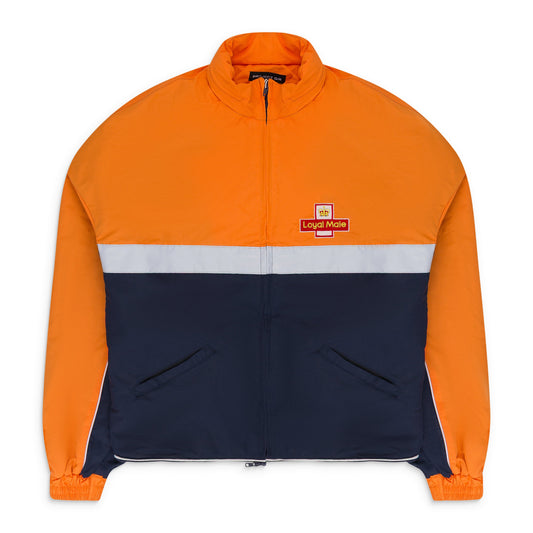 ROYAL ORANGE UPSIDE DOWN TRACK JACKET