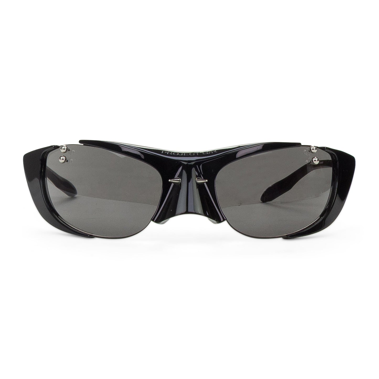 BLACK PIERCED SUNGLASSES