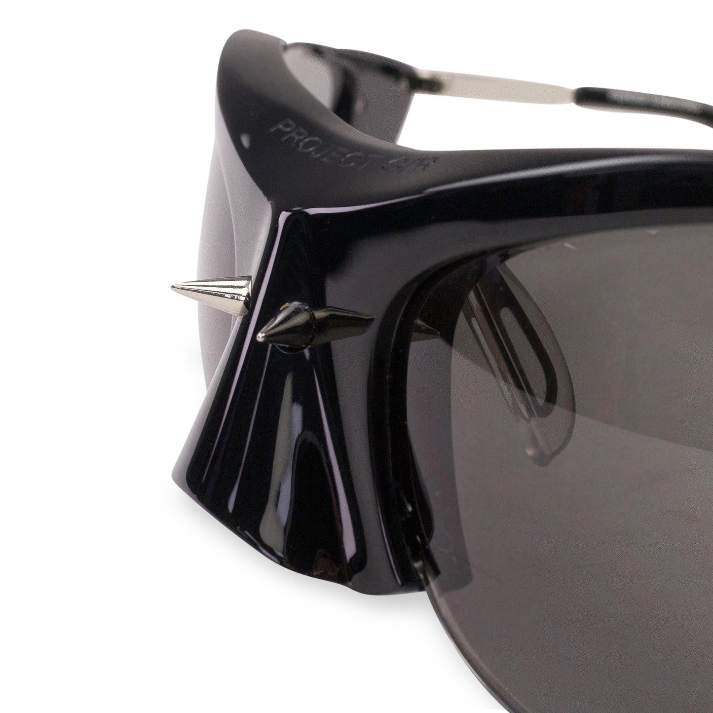 BLACK PIERCED SUNGLASSES