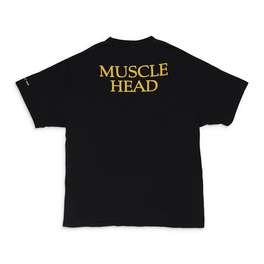 WASHED BLACK MIXED PRINTED VINTAGE T-SHIRT