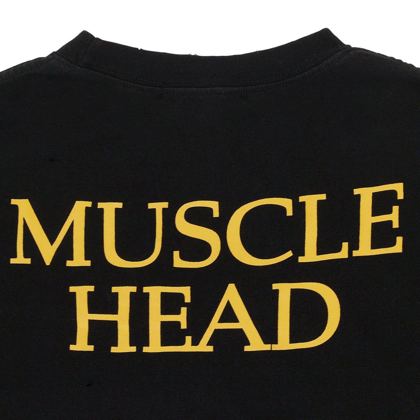 WASHED BLACK MIXED PRINTED VINTAGE T-SHIRT