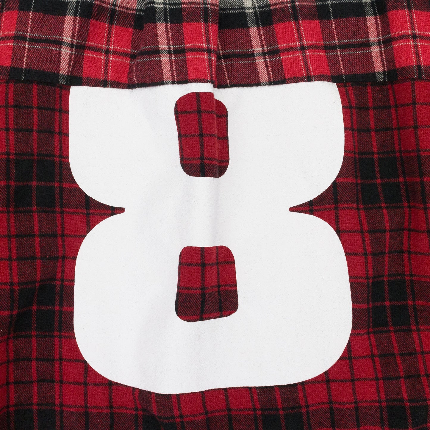 RED UPSIDE-DOWN CHECKED BUTTON-DOWN SHIRT