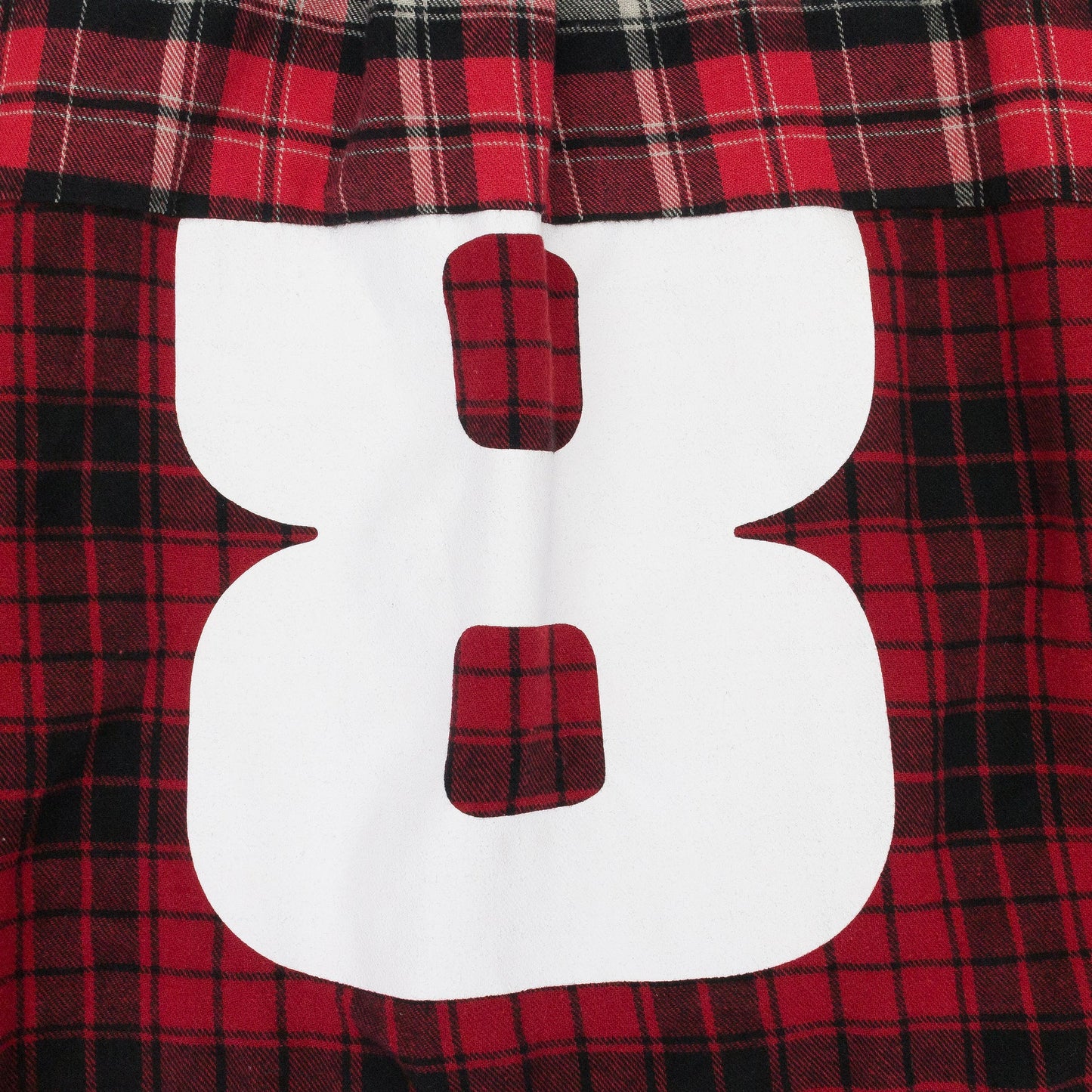 RED UPSIDE-DOWN CHECKED BUTTON-DOWN SHIRT