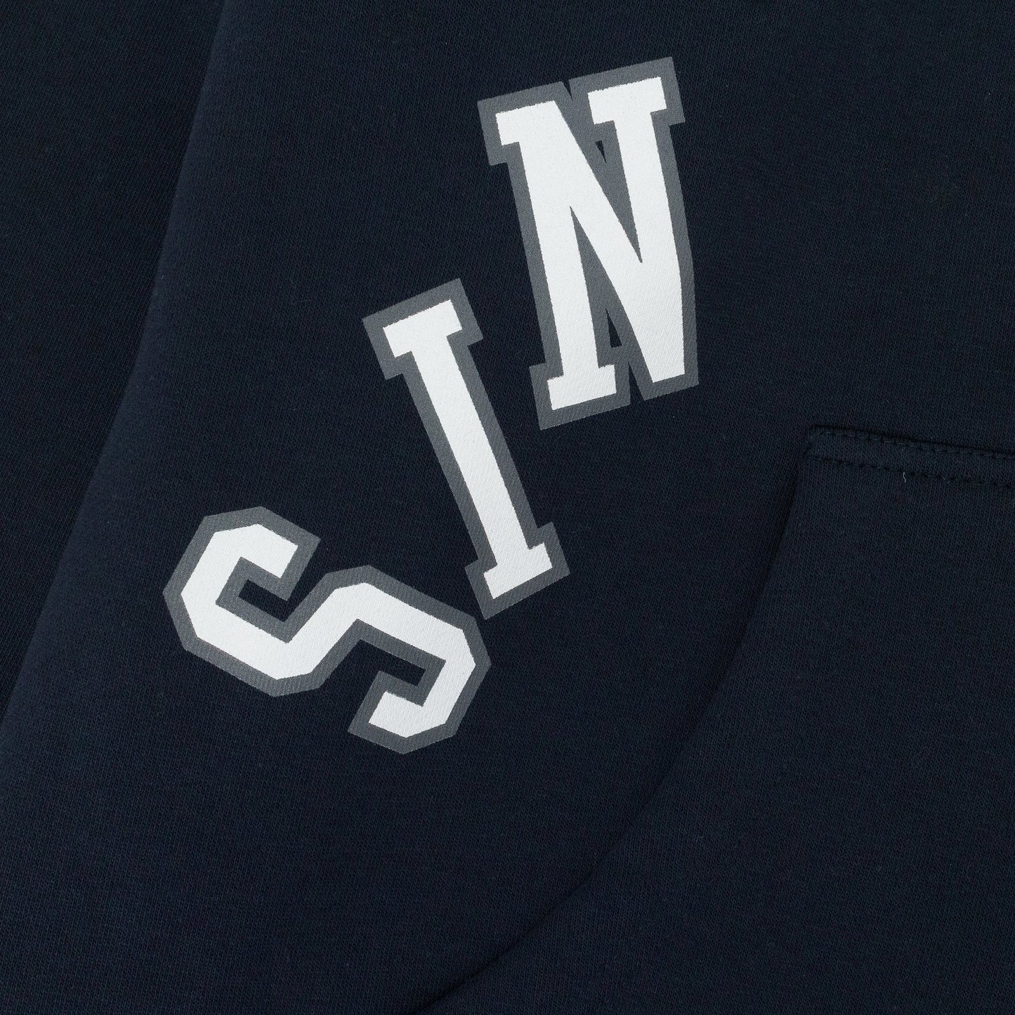 NAVY KNOCKOFF HOODIE