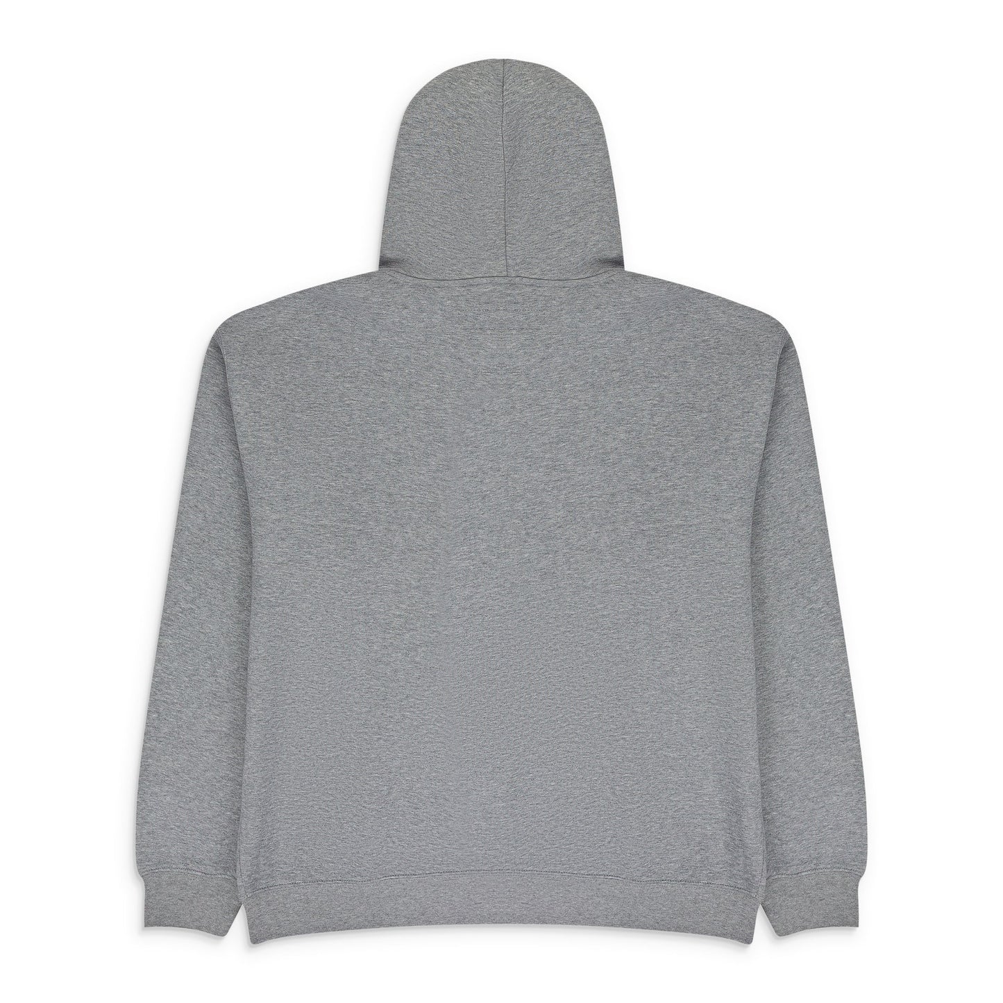 HEATHER GREY ZIP UP ESSENTIAL HOODIE