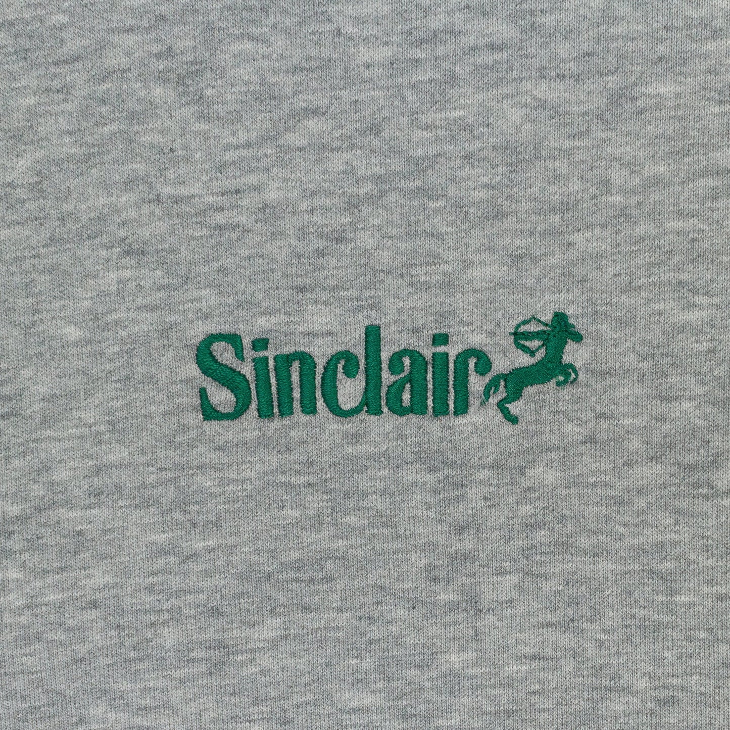 HEATHER GREY ZIP UP ESSENTIAL HOODIE