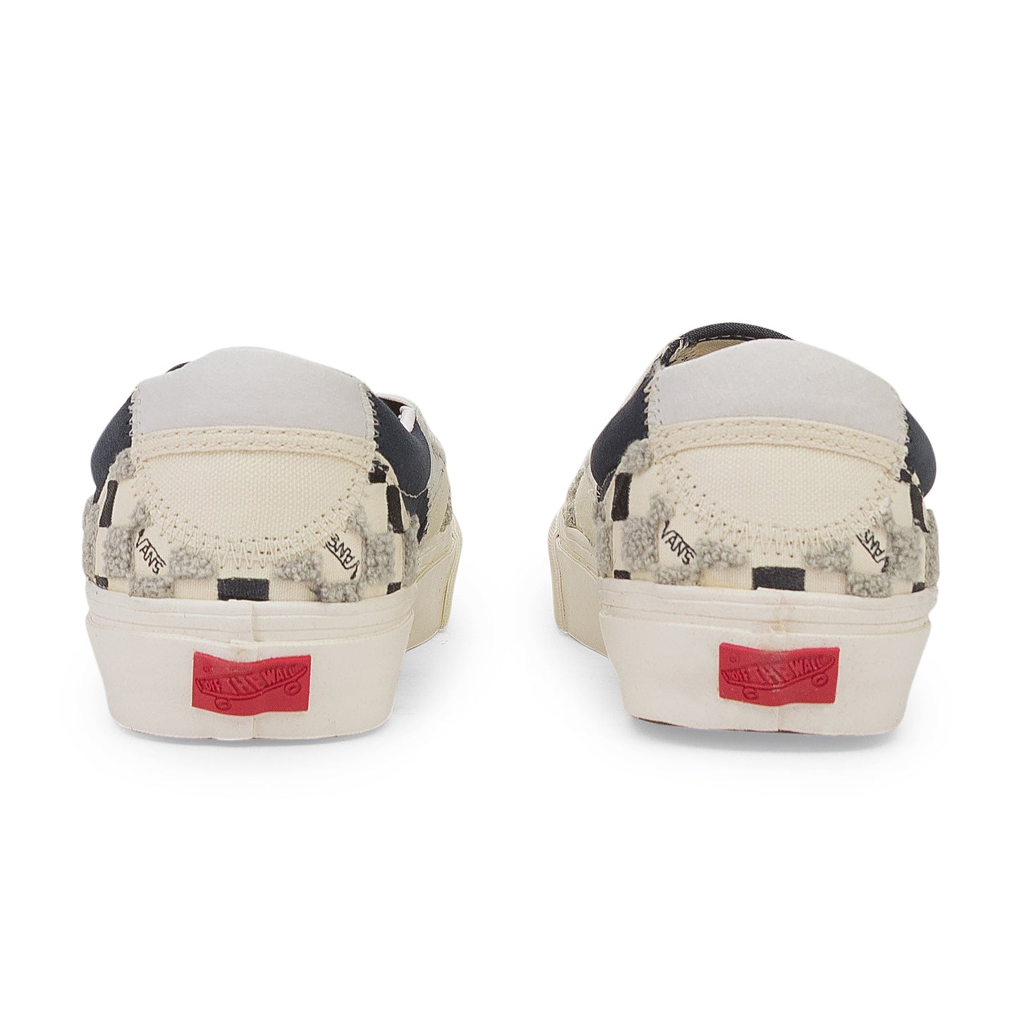 WHITE/NAVY U CLASSIC SLIP-ON BRICOLAGE LX SNEAKERS