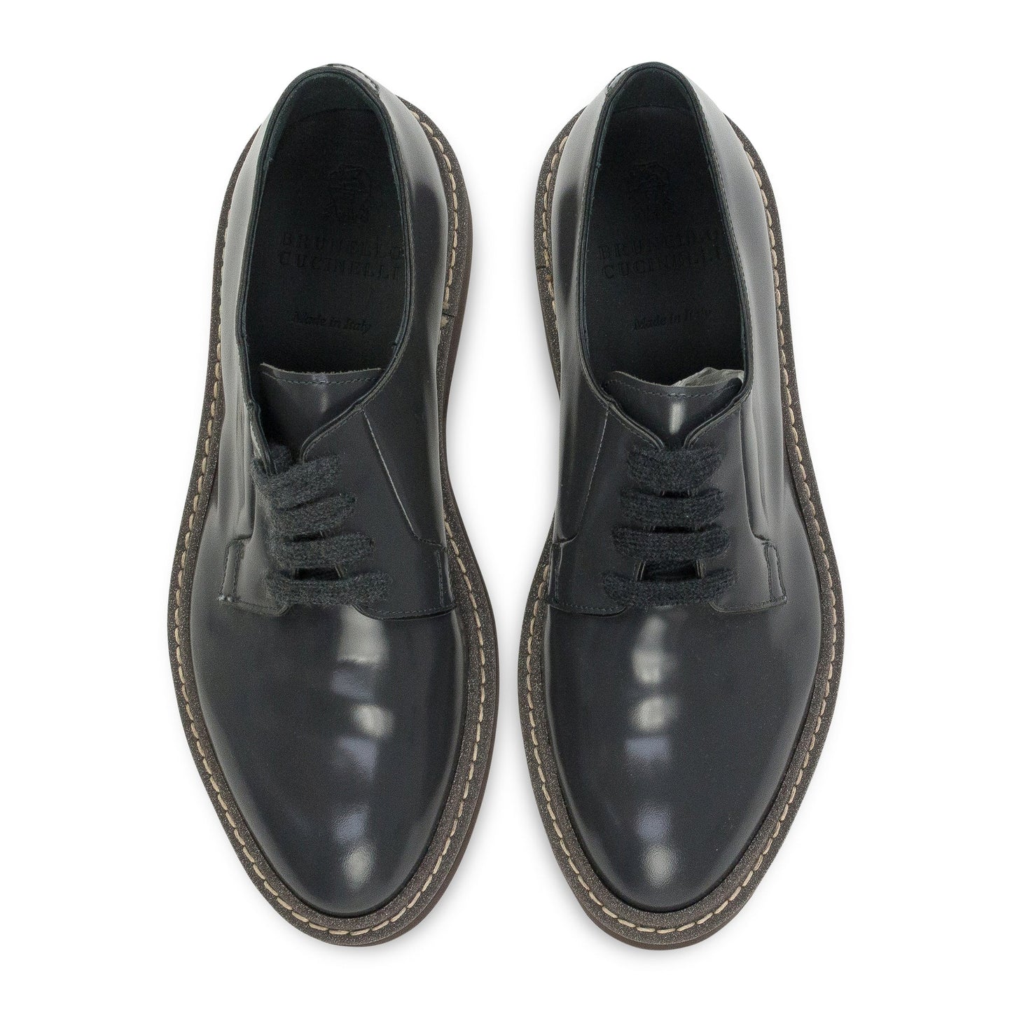 BROWN LACE UP OXFORDS