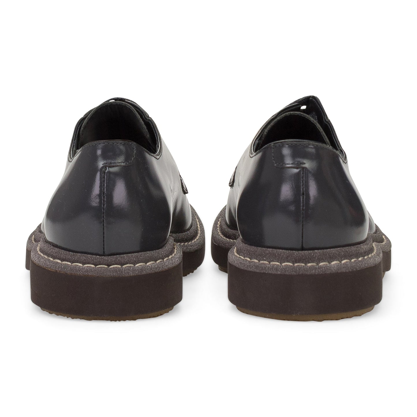 BROWN LACE UP OXFORDS