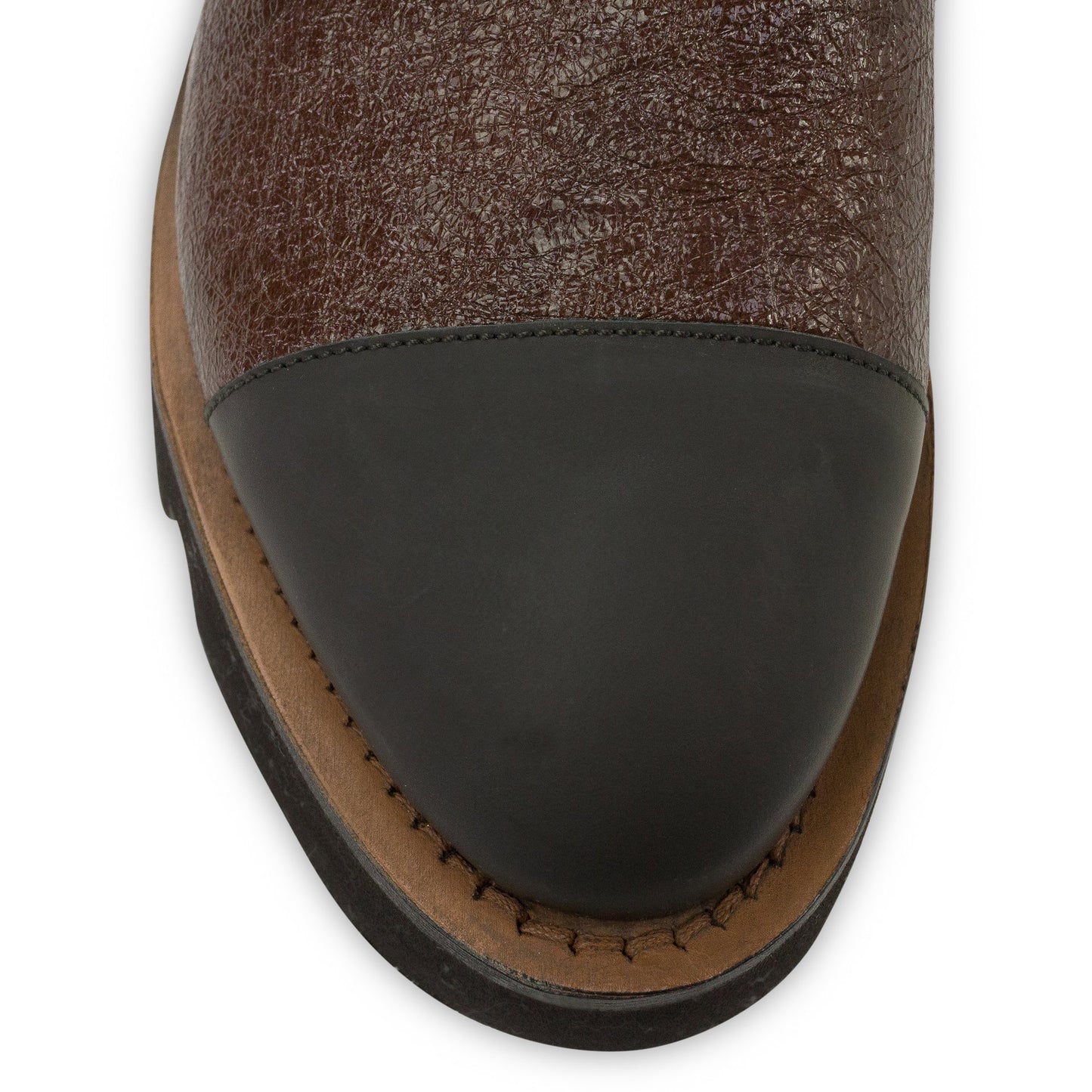 BROWN DOUBLE BUCKLE OXFORDS