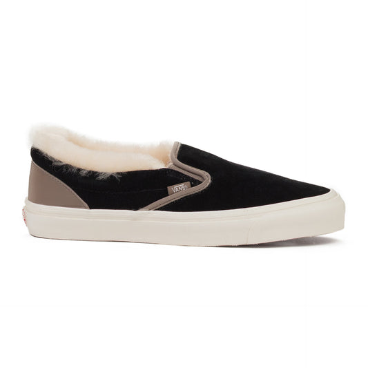 BLACK V-OG CLASSIC SLIP-ON LX SNEAKERS