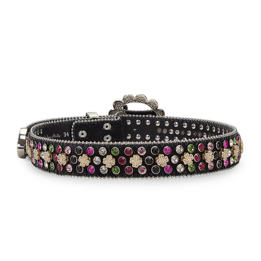 MULTICOLOR KAMI FUR BELT