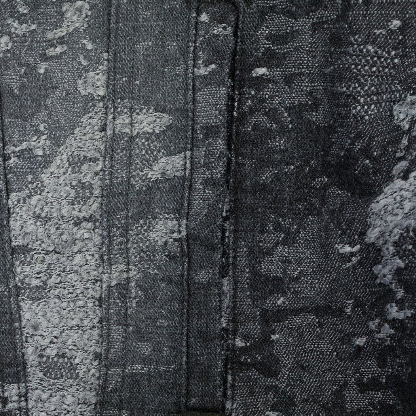 JACQUARD JACKET BLACK DENIM JACKETS