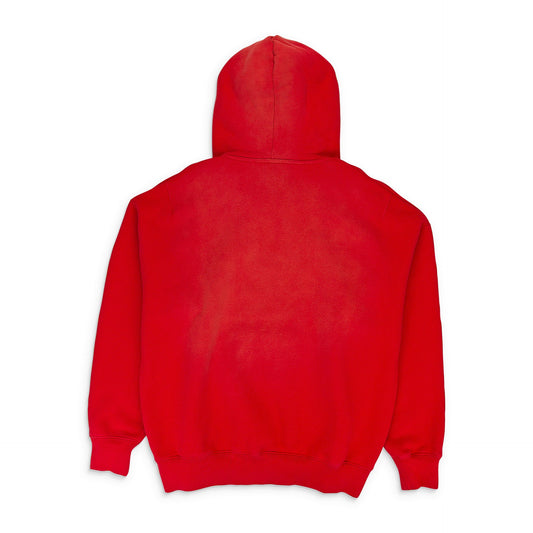 HWT FLEECE PO HOODY RED HOODIES & SWEATSHIRTS