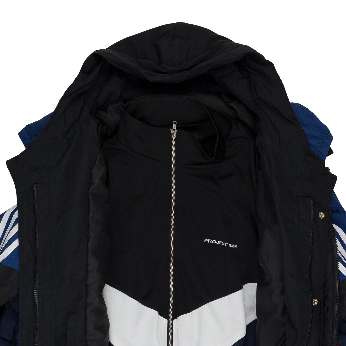 MULTICOLOR LAYERED TRACK JACKET