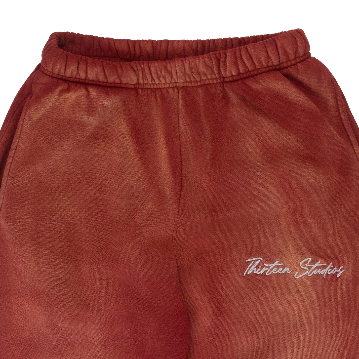 FADED RED SWEATPANTS