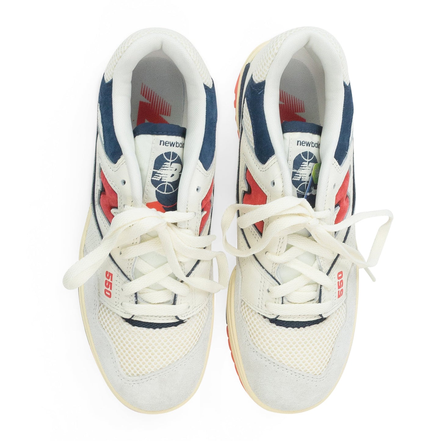 WHITE 550 SNEAKERS